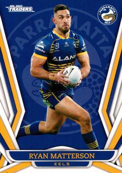 2023 NRL Traders Titanium #096 Ryan Matterson Front